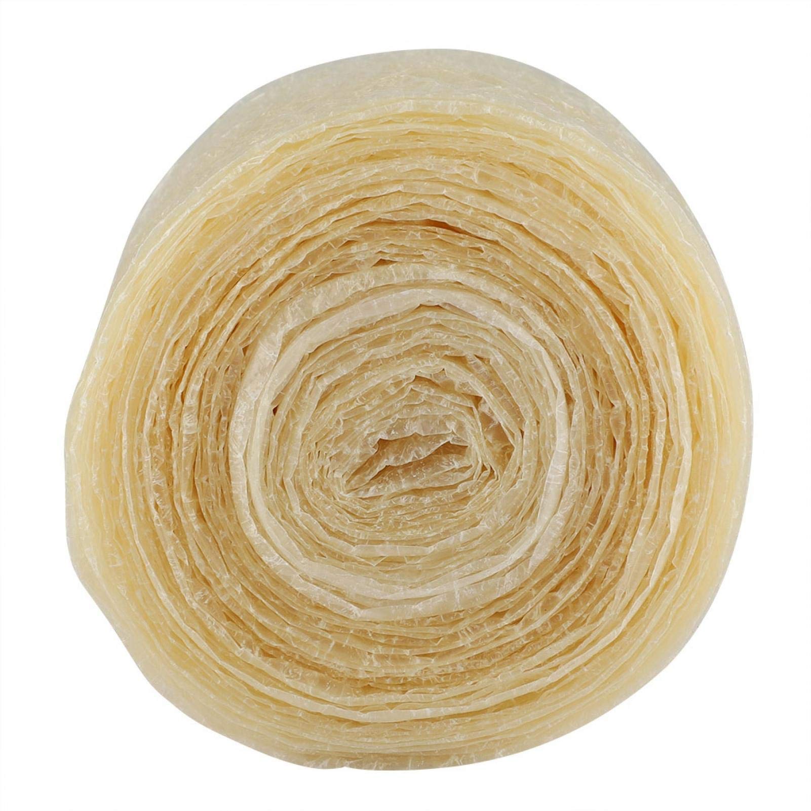 Kuuleyn Tripa de Secado Comestible para Salchichas, Tripas de colágeno de 2 Capas para Salchichas caseras sabrosas Jamón 8m