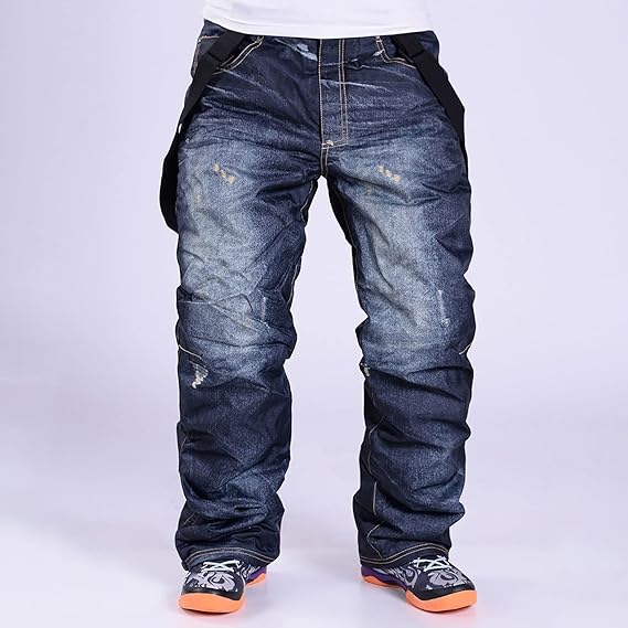 40 # Geïsoleerde Sneeuw Overalls Effen Kleur Pocke