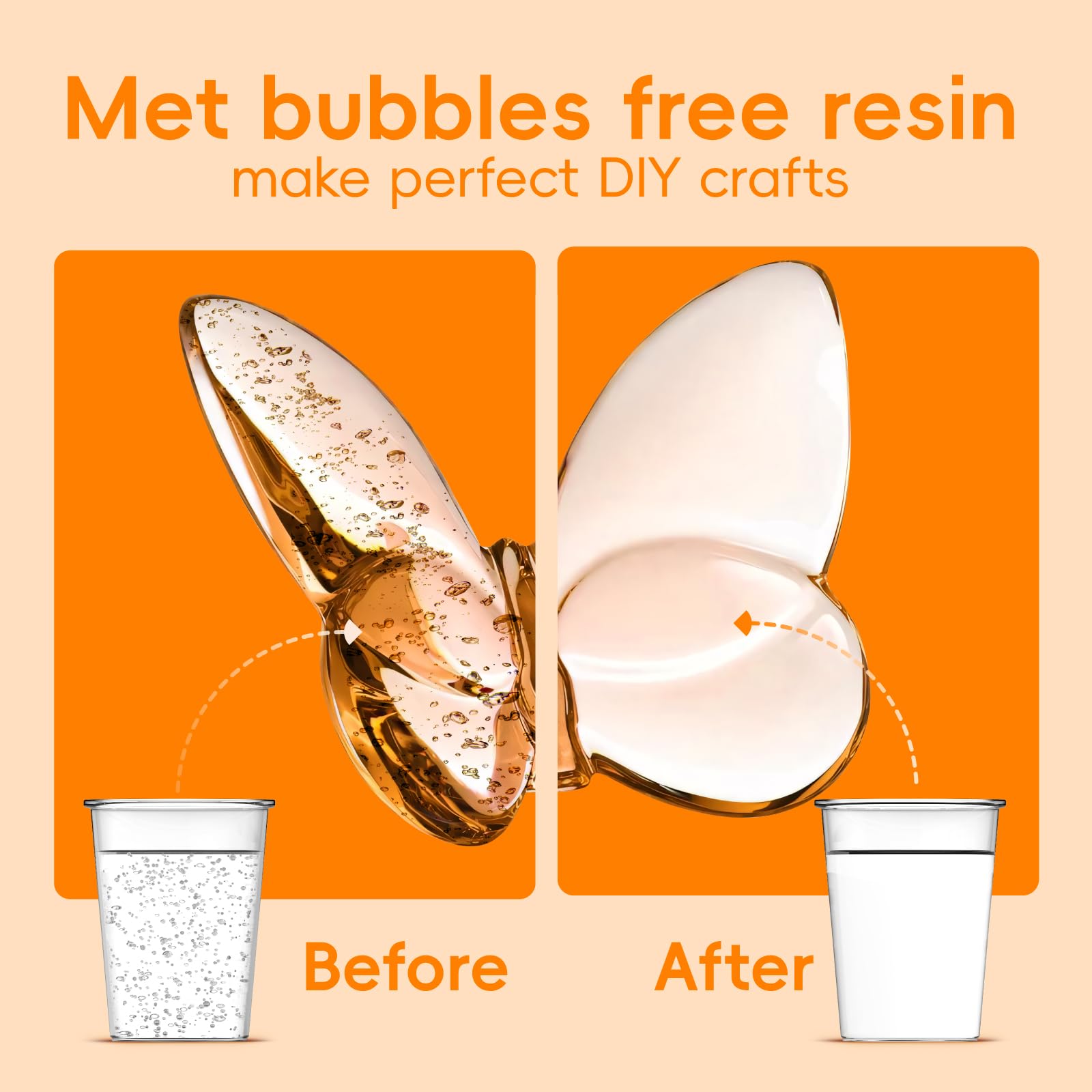ISTOYO Resin Bubble Remover, Hars luchtbelverwijderaar, verwijdert 99% luchtbellen in 8 minuten, 95 kPa vacuüm-epoxyhars, luchtloze machine voor epoxyhars, uv-hars, siliconen vormen, sieraden maken