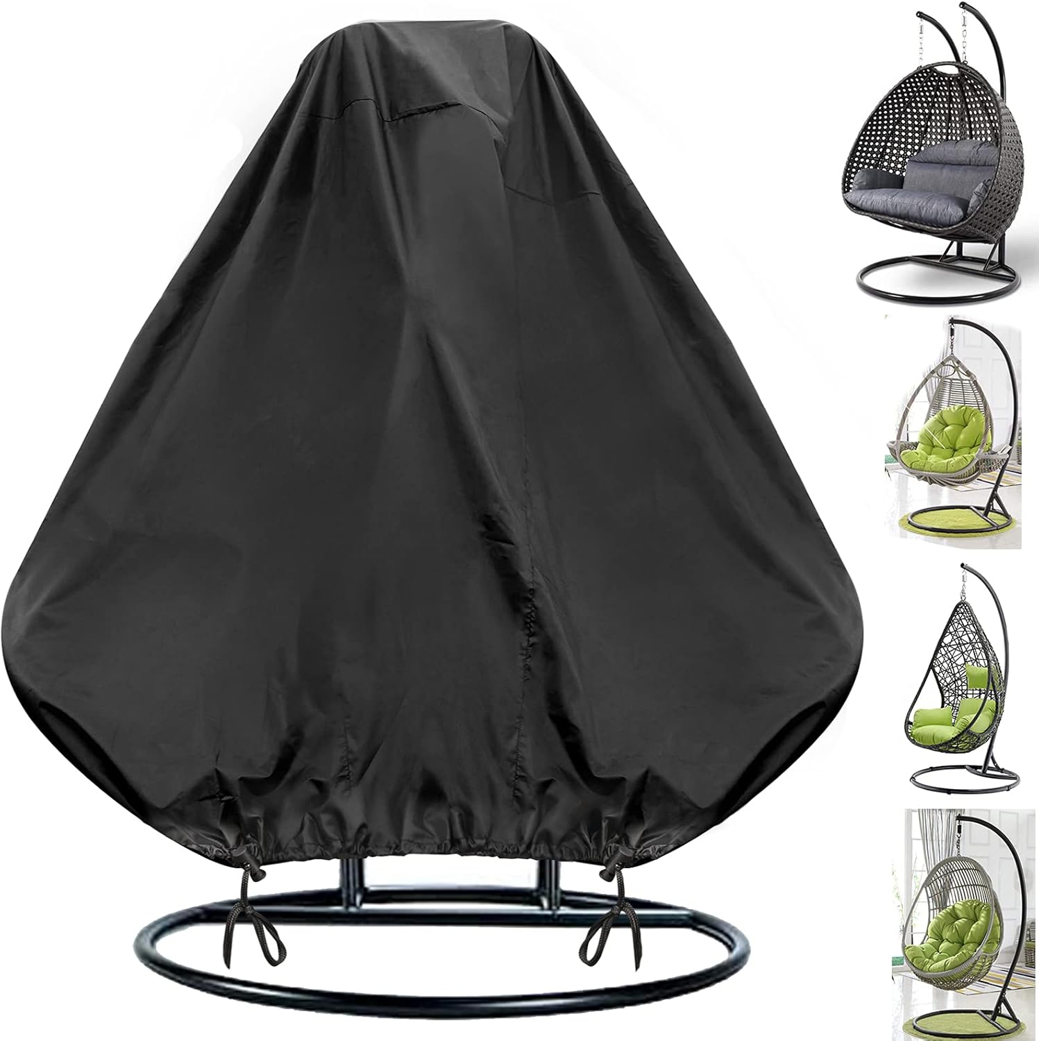 YuYo Egg Chair Covers Waterproof, Patio Hanging Chair Cover for Outdoor