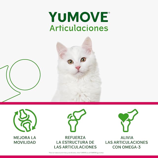Foto 5 de 7 de Yumove Condroprotector Gatos, 60 Cápsulas ActivEase Movilidad Cotidiana