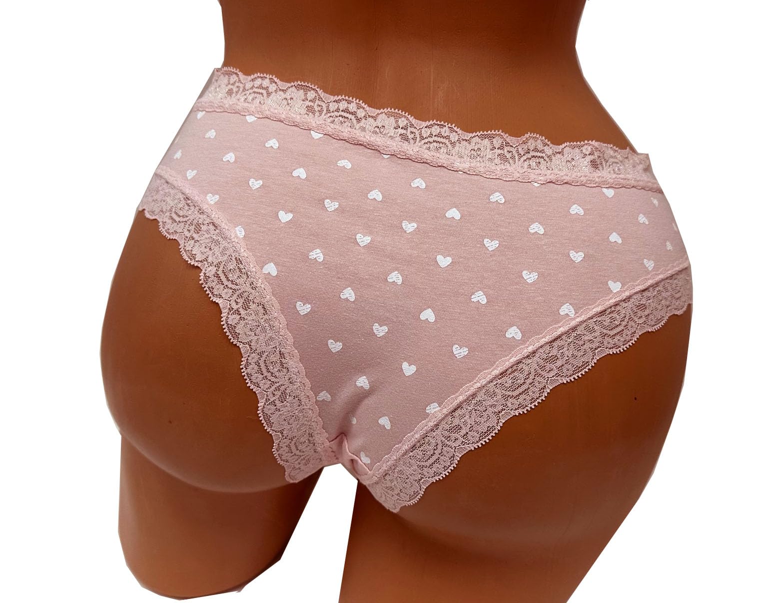 Viola's Secret Ropa interior de algodón para mujer, calzones tipo bóxer de satén hipster