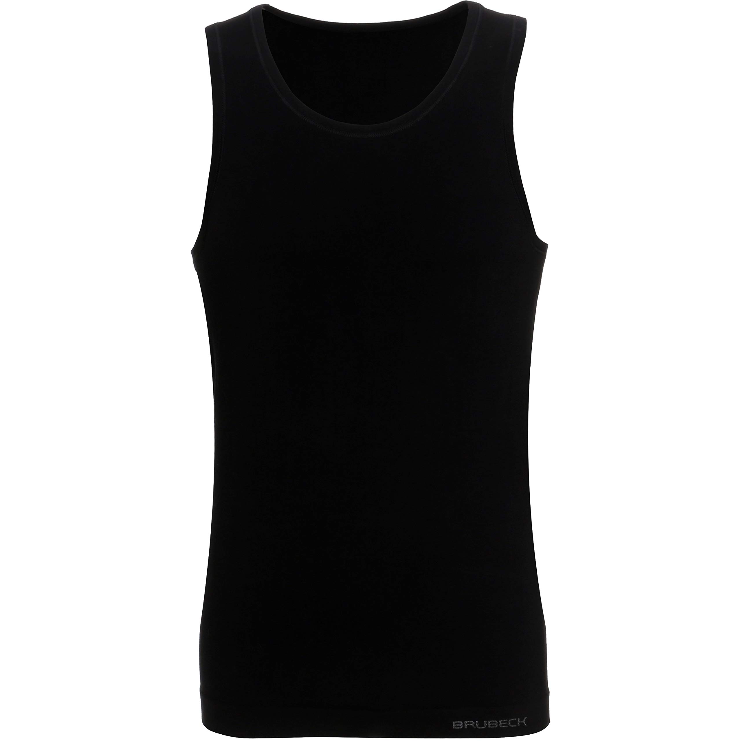 BRUBECK Męski podkoszulek | koszulka bez rękawów | oddychająca koszulka bez rękawów | top pod pachami | bezszwowa koszulka bez rękawów | tank top męski | 55% bawełna | TA00540A