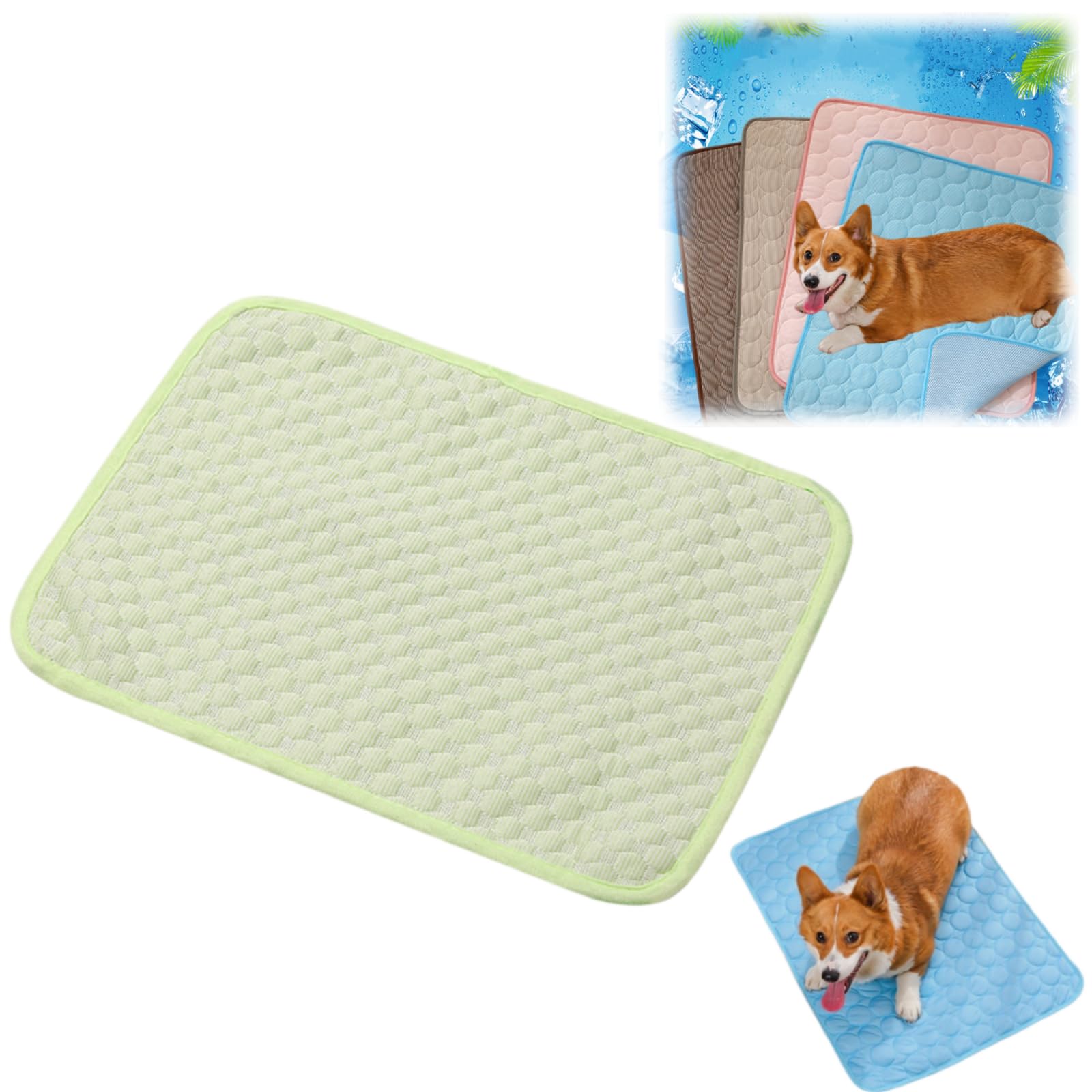 Tapis rafraîchissant imperméable chiens coussin soie glacée auto-refroidissant