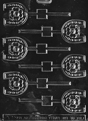 Moldes de chocolate de herradura, moldes de chocolate y caramelo, herraduras, moldes de caramelo de galletas
