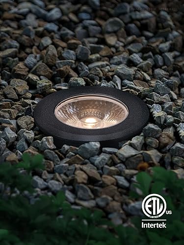 Miniatura 2 de LEONLITE Luces LED de paisaje de 3 W en el suelo, 320 lm, 12-24 V CACC, luces de camino de paisaje IP67 impermeable, luz de pavimentadora de