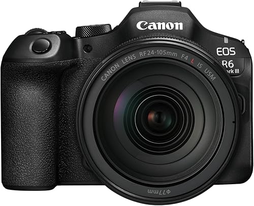 Canon EOS R6 Mark III RF24-105mm F4 L IS USM Kit de lentes