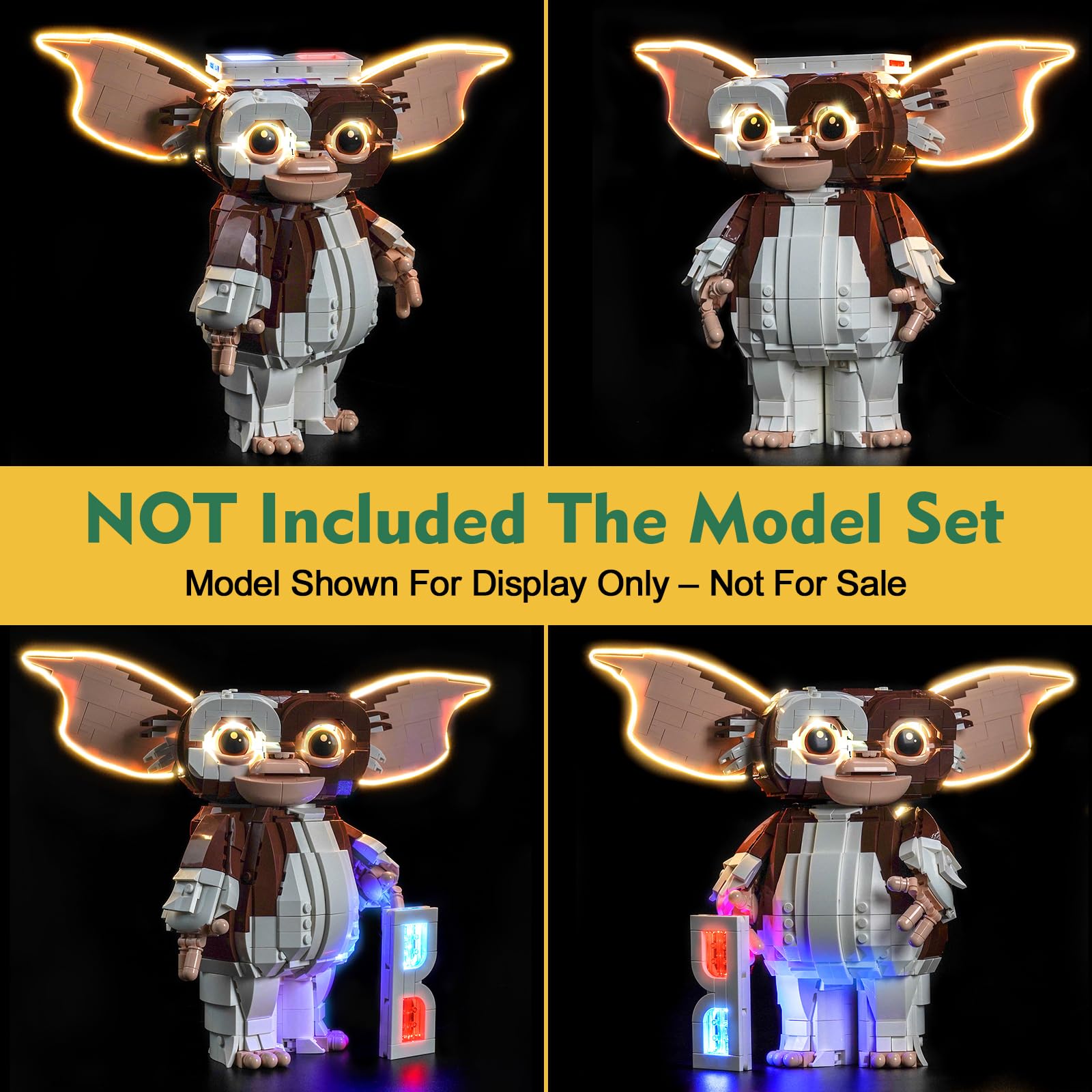 Amazon.co.jp: LocoLee カスタマイズライトキット Lego21361 Gremlins