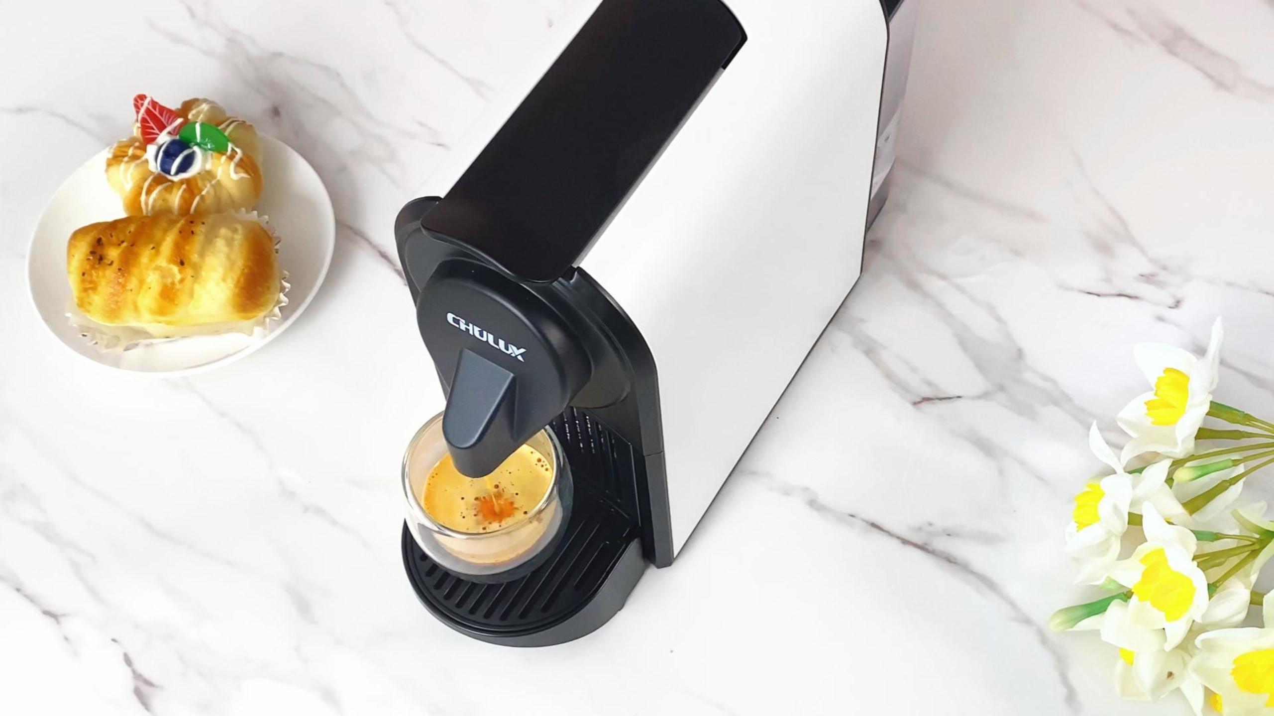 Amazon.com: CHULUX Mini Espresso Machine for Nespresso Pod, 20 Bar