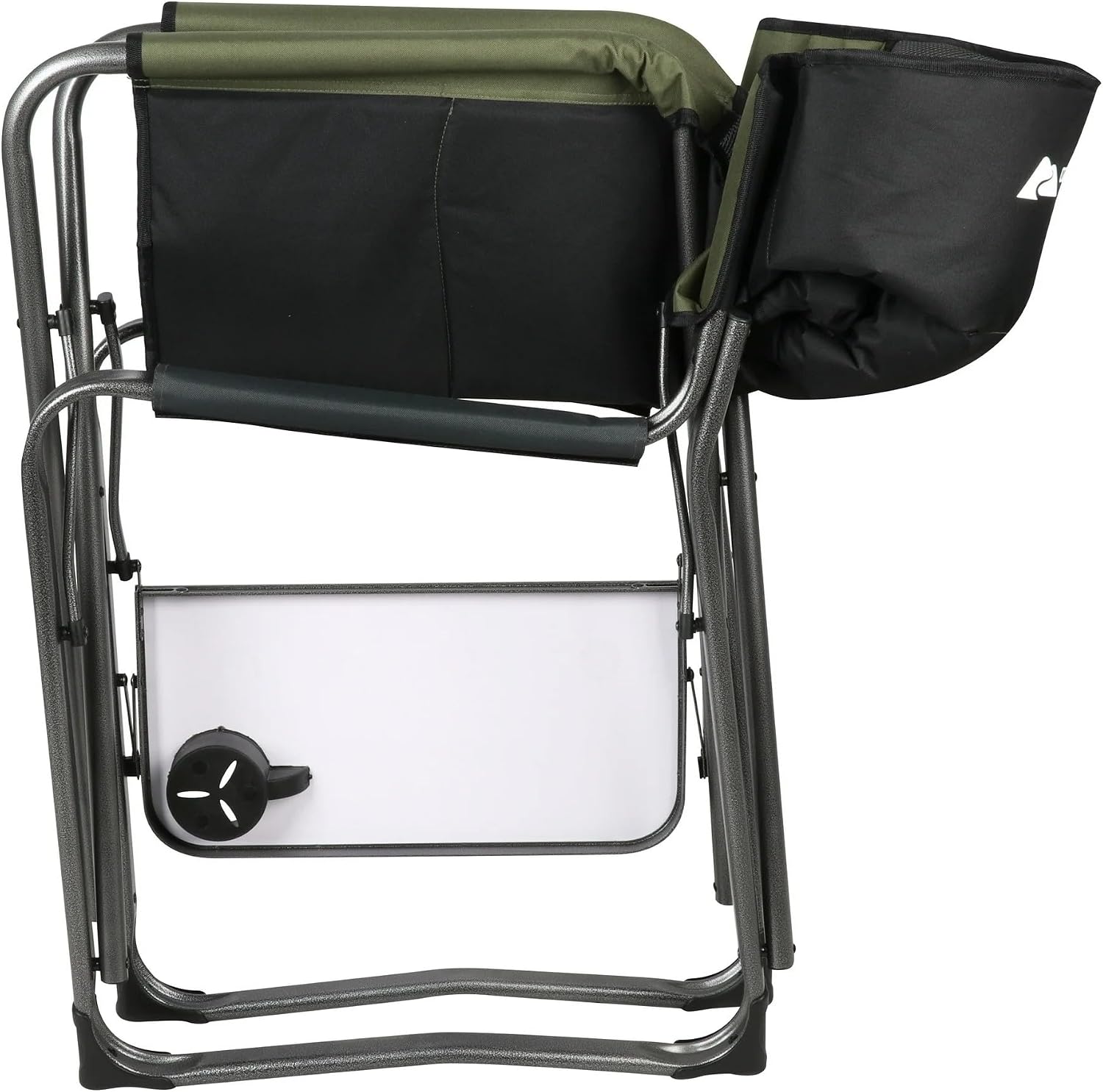 Director Camping Chair with Side Table, Green