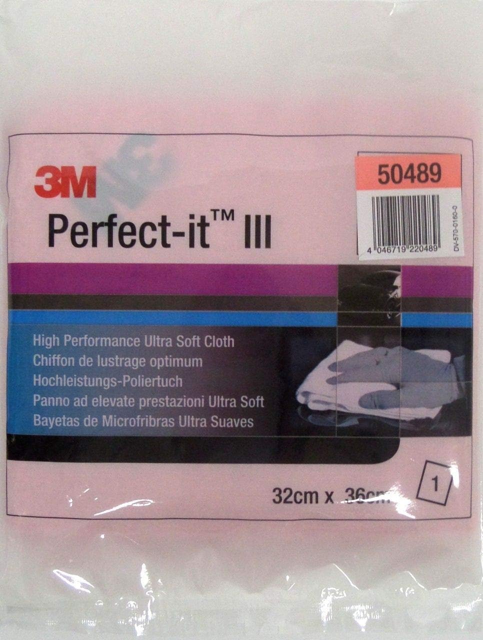 CW 3M Polish Rosa Ultra Soft Polishing Cloth, Pink, 50489