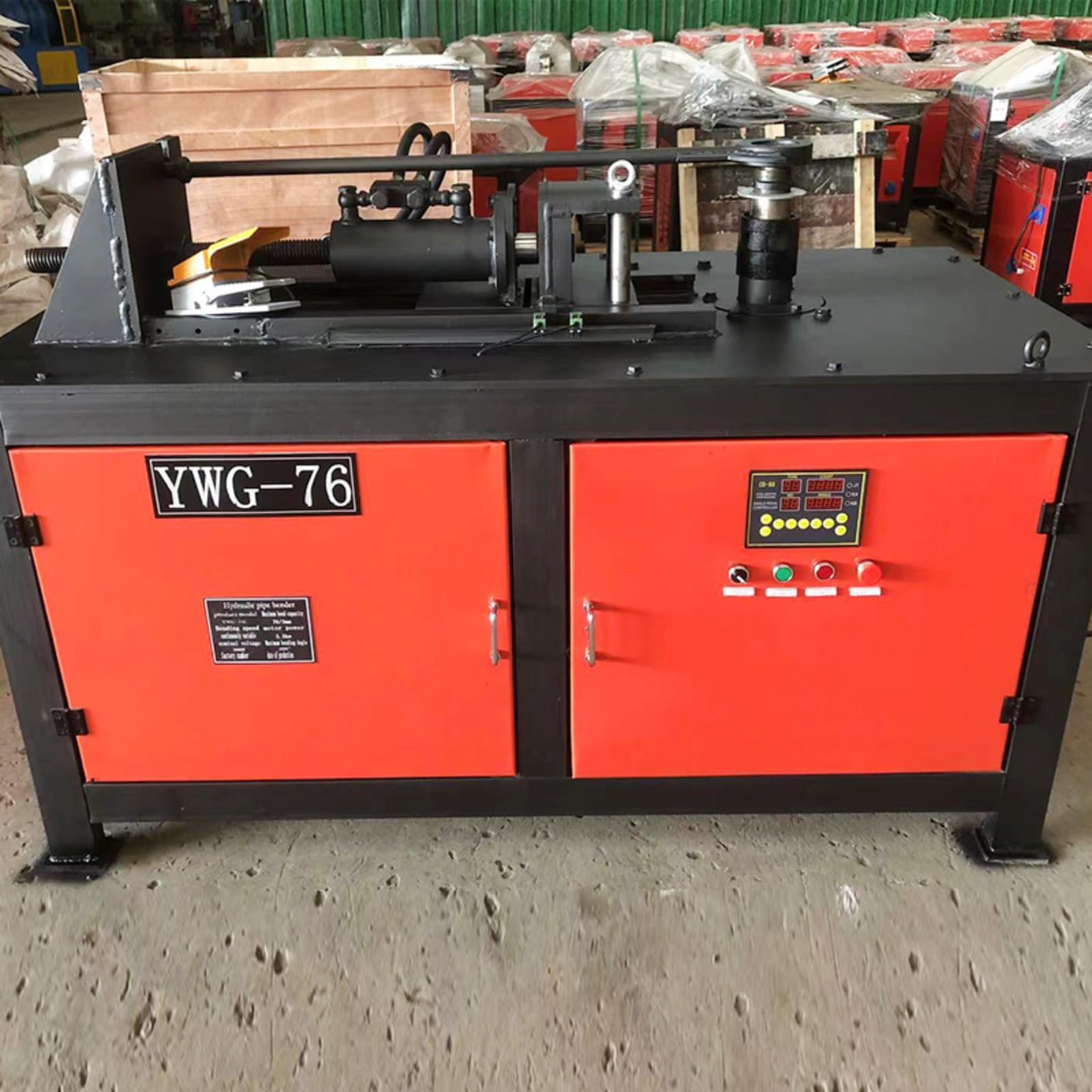 CNC Automatic Steel Bar Arc and Circle Bending Machine for Round, Stainless and Flat Steel Bars