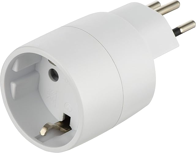 Electraline 70040 Adapter Podróżny, Biały, 50 x 50 x 50 mm