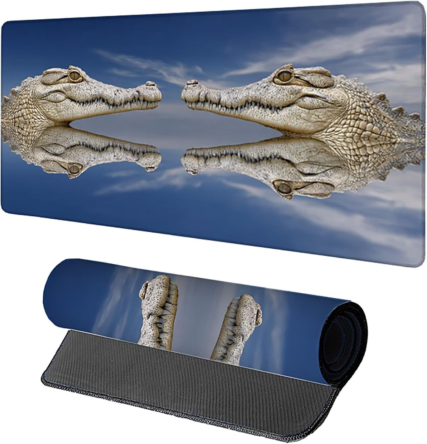 空 マウスパッド 120x60cm 厚さ3mm, 動物 デスクマットゲーミング, Mouse Pad, マウスパッド 超大 滑り止め