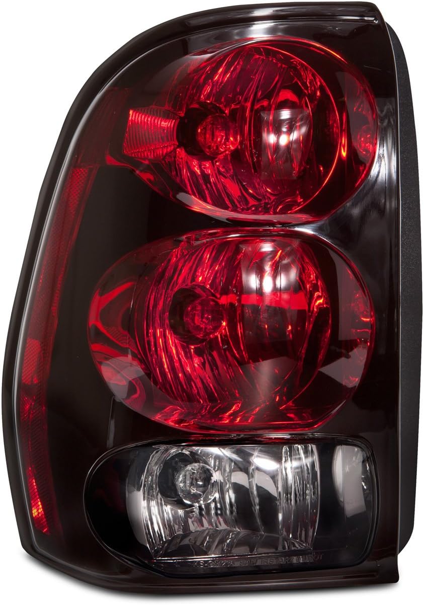 HEADLIGHTSDEPOT Tail Light Compatible With Chevrolet Trailblazer 2002-2009 Includes Left Driver Side Tail Light
