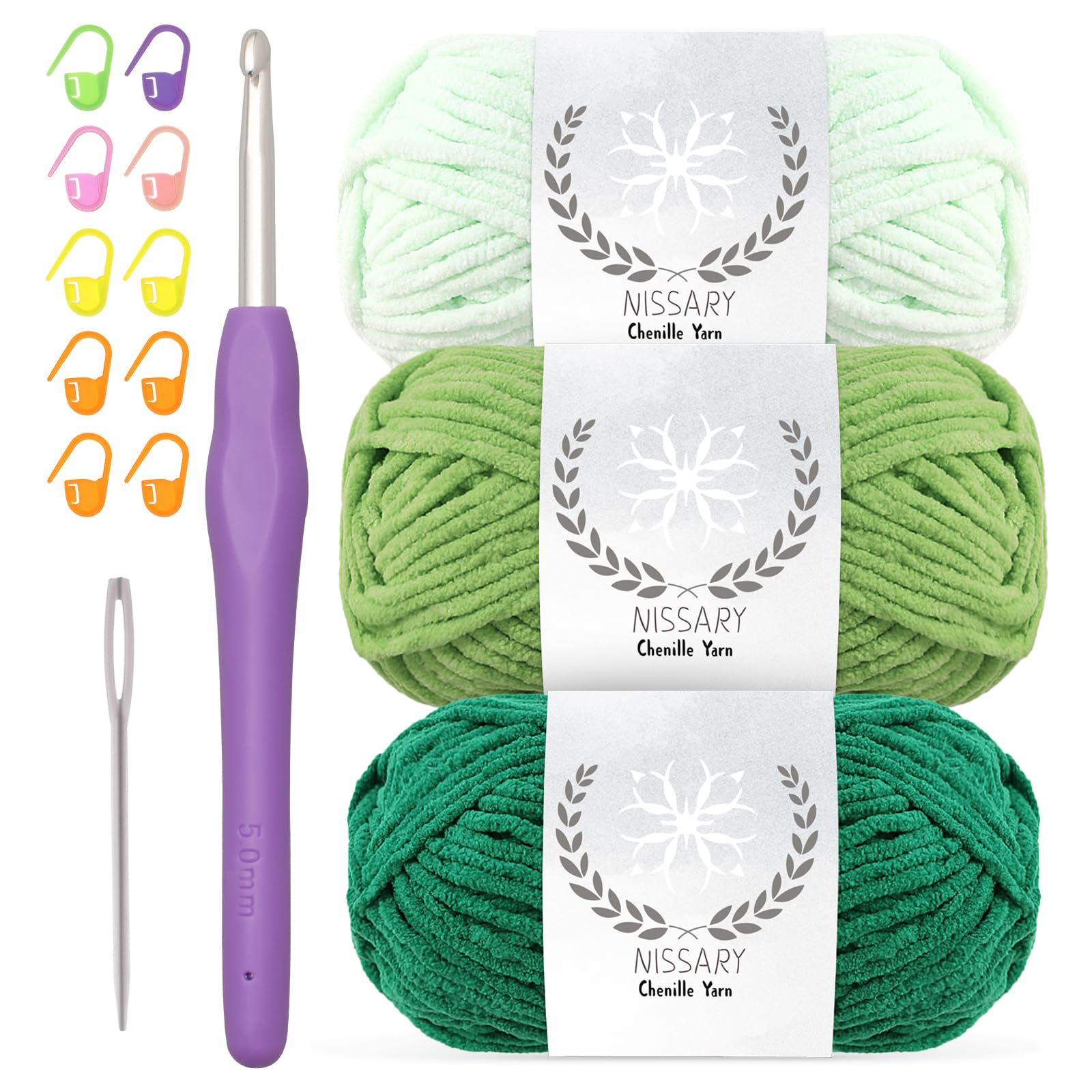 chenille wolle zum häkeln