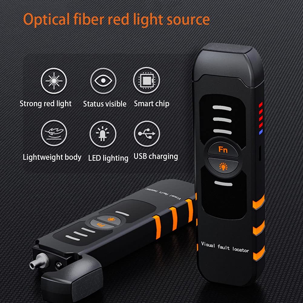 Testeur De Câbles à Fibre Optique TL532 - Stylo Lumineux Rouge 10mW - Neuf