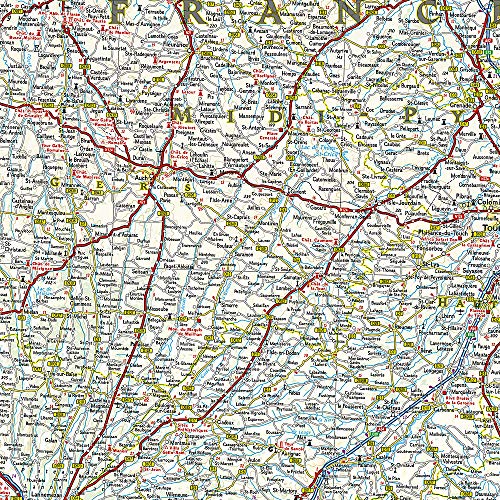 Southern France Map (National Geographic Adventure Map, 3314) - Image 2