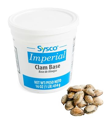 Sysco Clam Base | Soup Stew Chowder Seafood Dinner | Gluten Free | 16 oz.