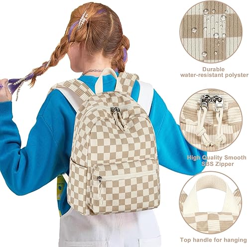 Miniatura 6 de Bluboon Mini mochilas para niñas de 13 pulgadas, mochila para niños, mochila escolar, mochila kawaii para mujer