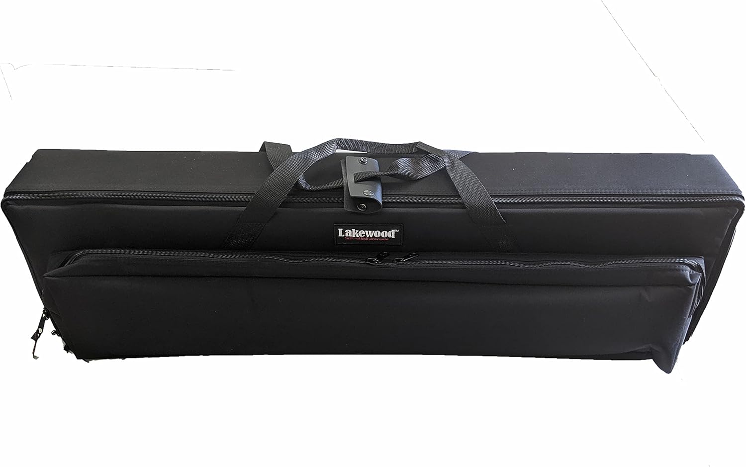 Lakewood Fishing Black Medium Ice Rod Caddie W Shoulder Straps