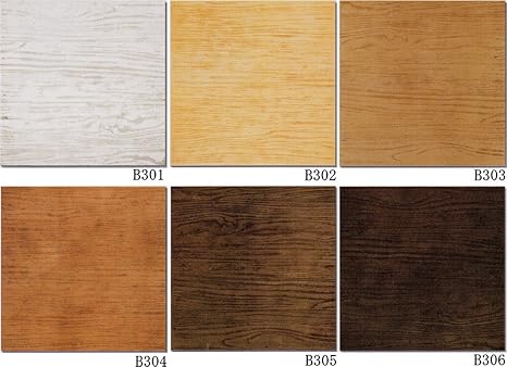 Amazon 古木 木目調 ウッド タイル 300角 磁器 1枚単位の販売です 壁 タイル 玄関 塀 リビング 店舗 床 タイル バルコニー ベランダ 土間 トイレ 浴室のdiyリフォーム向きです アンティーク和風建築の壁用エクステリア建材です 庭園の敷石にも タイル