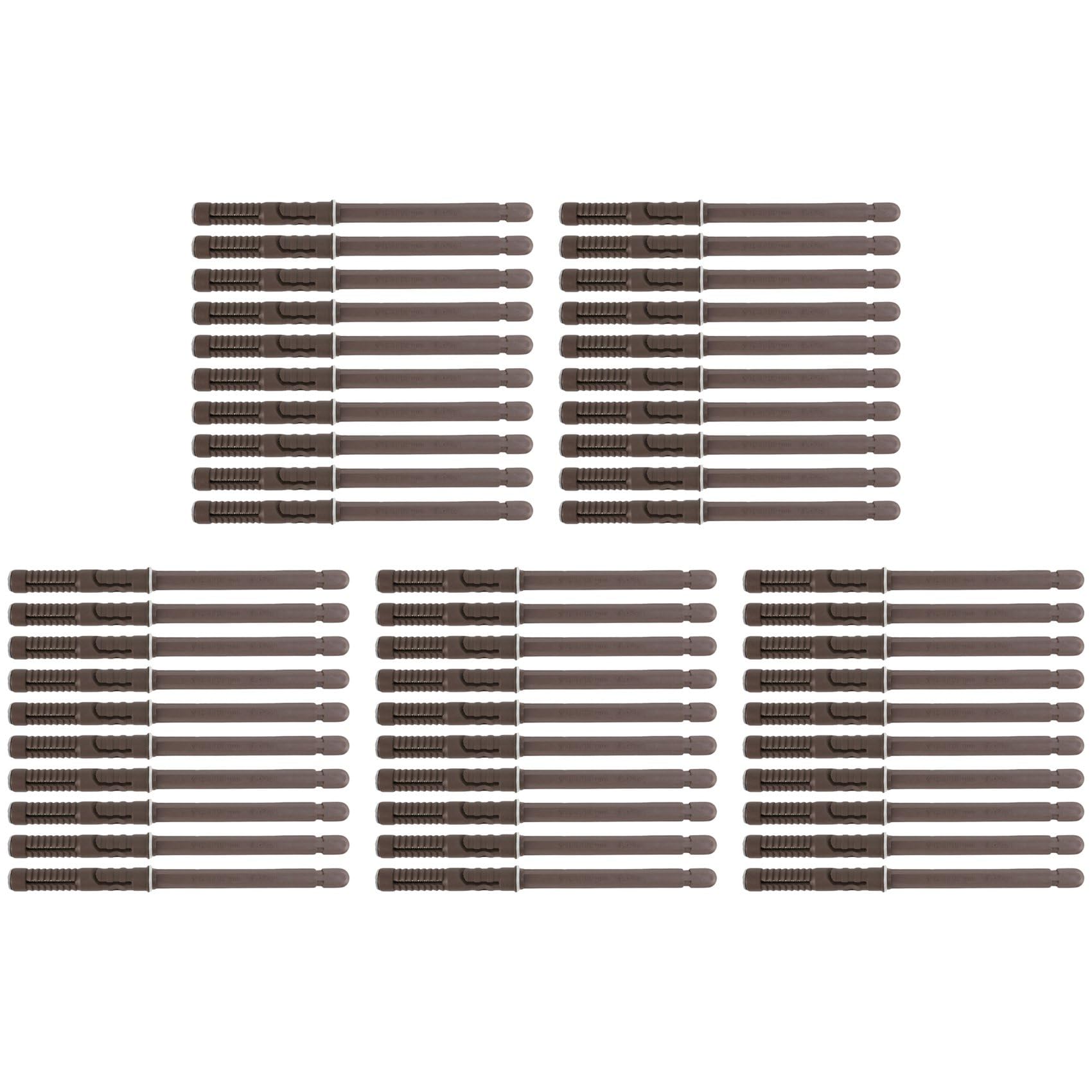 Giwnhvx 50 Pack Heavy Duty Wood Shelf Brackets DIY Adjustable Hardware Blind Supports Shelves 120 LBS
