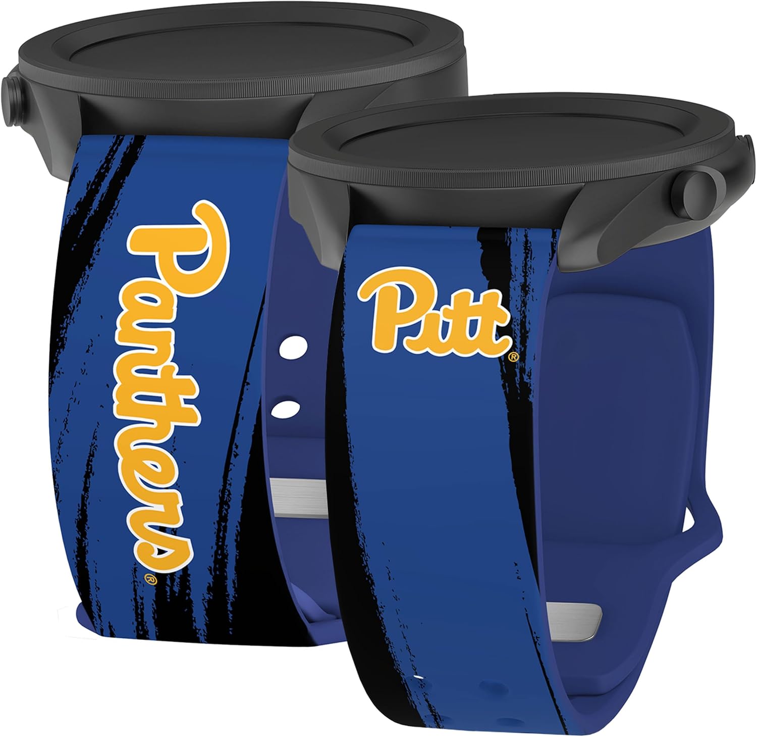 Affinity Bands Pittsburgh Panthers HD Watch Band Compatible with Samsung Galaxy Watch and more