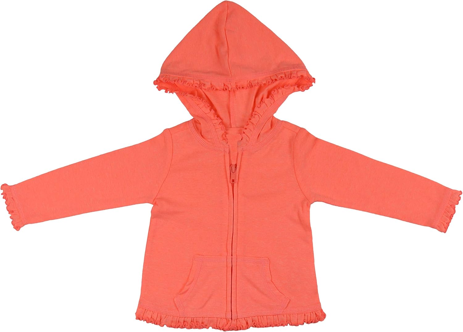 ToBeInStyle Girls Sunflower Long Sleeve Zip Hoodie