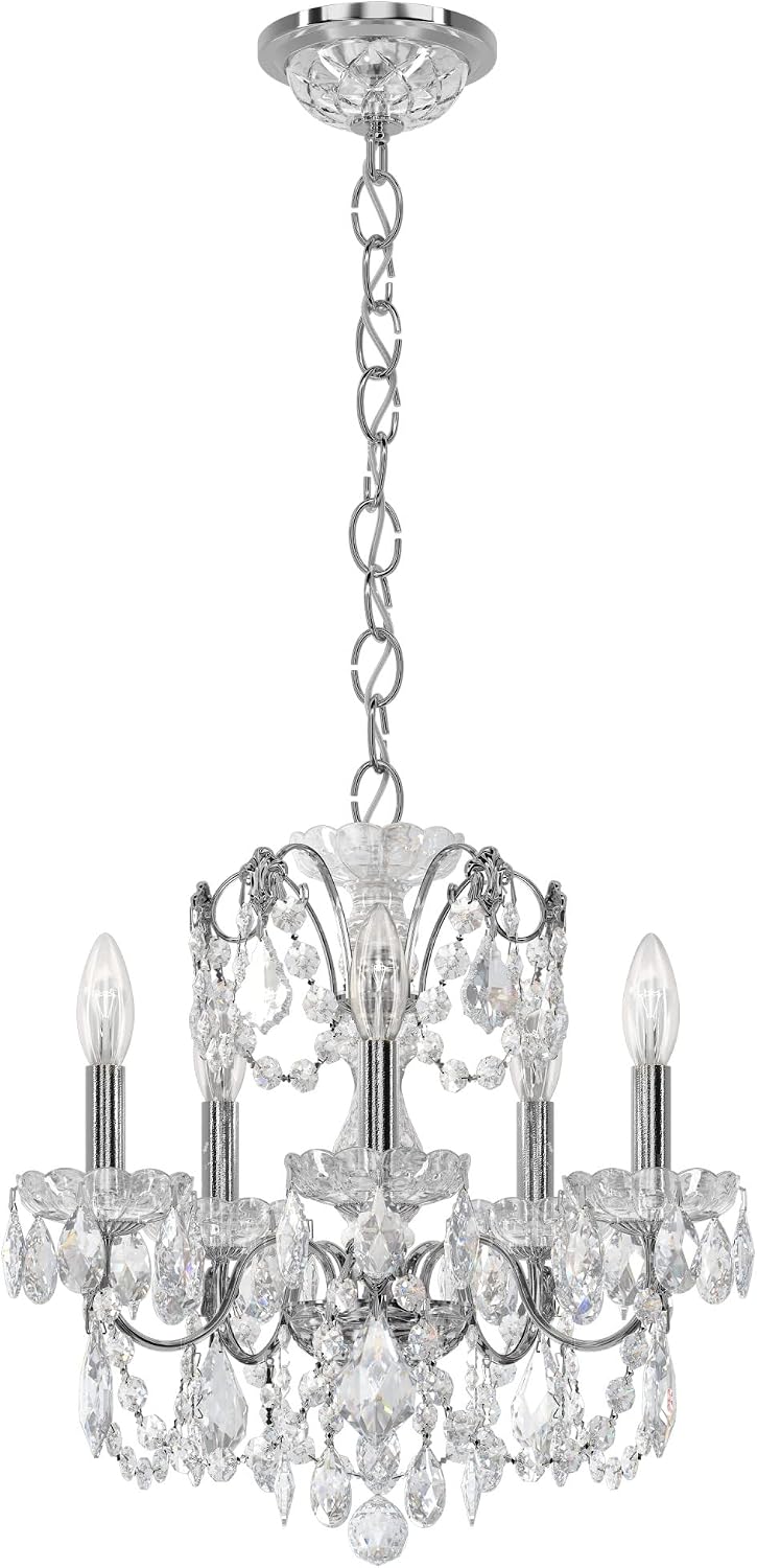 Century 20 Light 37in x 54.5in Chandelier in Heirloom Gold with Clear Heritage Machine Cut Crystal
