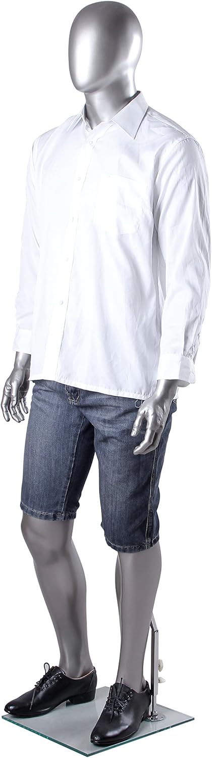 Silver Male Mannequin