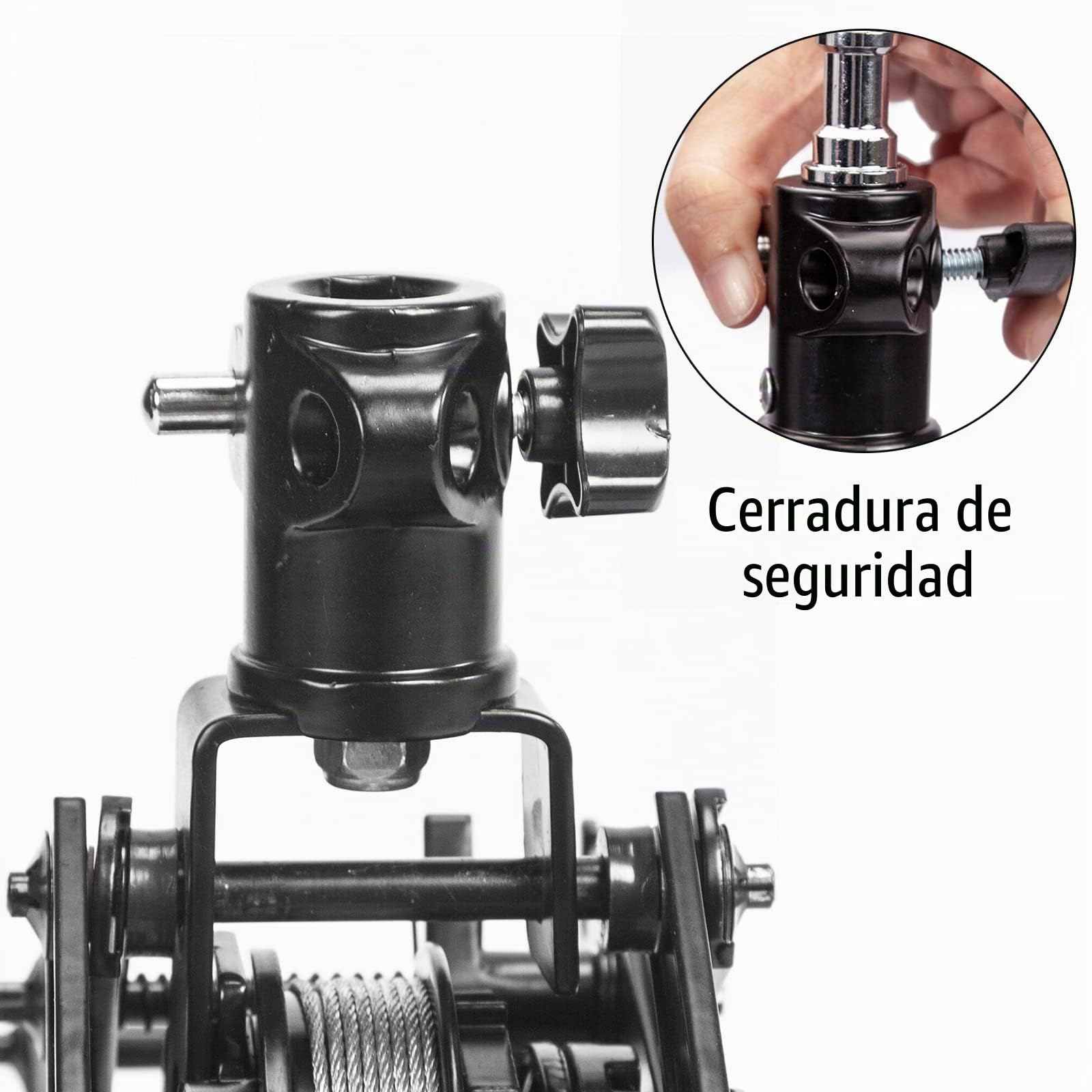 Kit de Sistema de riel de Techo pantógrafo de 2,8 x 2,8 m con pantógrafo de 2 m, Soporte de Techo de Pared para Estudio de Fotos, Video, fotografía, iluminación y Otros Equipos de iluminación