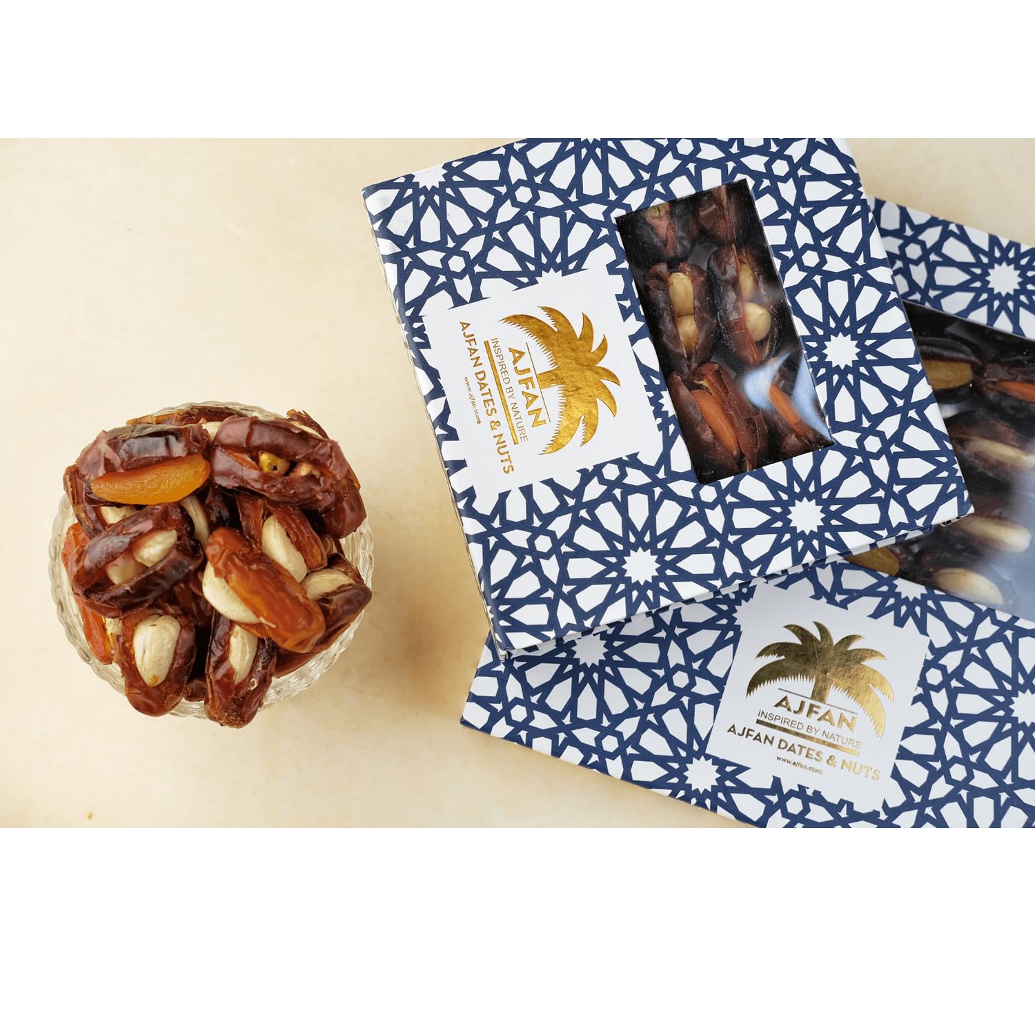 AJFAN | Stuffed Dates Khajoor | Stuffed with Cashew Almond Pista Orange | No Additives | Assorted Healthy Dates Khajur | Fresh Dates | 710 Gm (B09X18B33X) Amazon Price History, Amazon Price Tracker