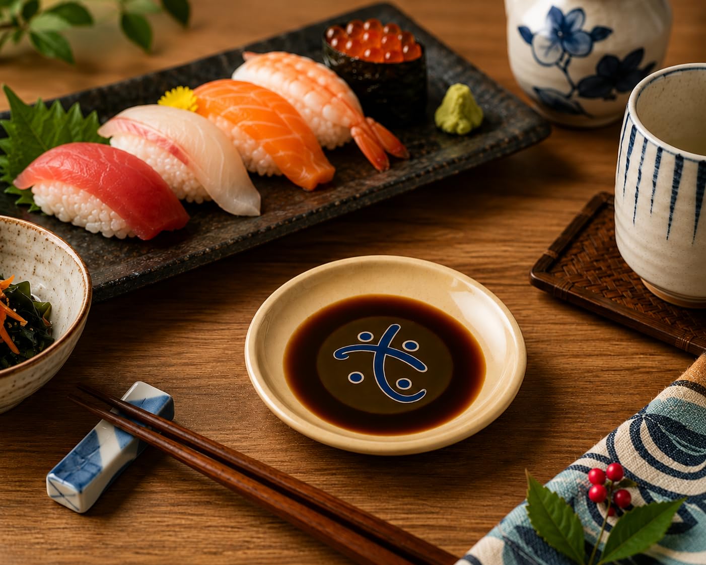 JapanBargain 2349, Sojasoßenschalen, Dipschalen für Sushi-Abendessen, japanische Beilagen, 8,3 cm Durchmesser, 12 Stück