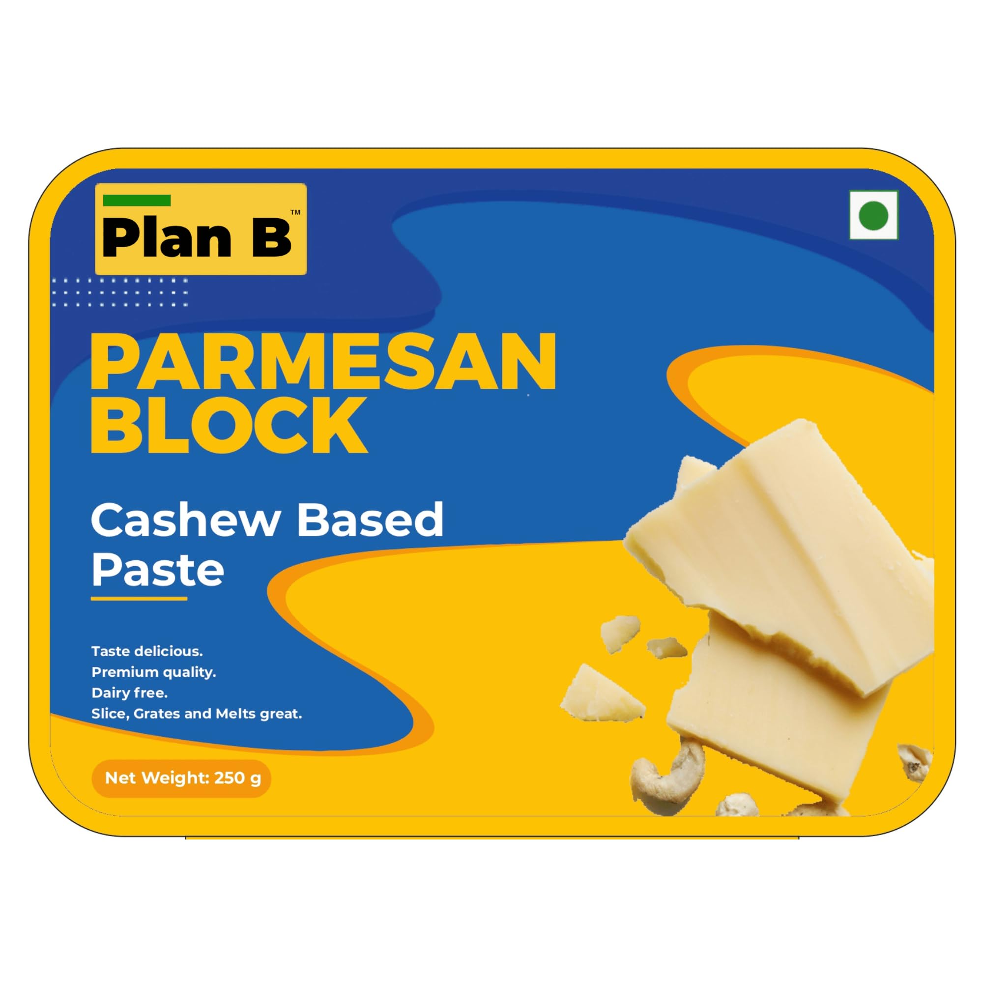 Plan B Plant-Based Parmesan Cheese Block 250g | Dairy-Free, Lactose-Free & Gluten-Free | Vegan Hard Parmesan-Style Cheese for Pasta, Salads & Cooking-picture-11