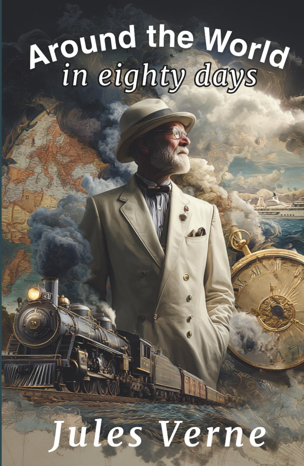 Around the World in Eighty Days (Annotated)