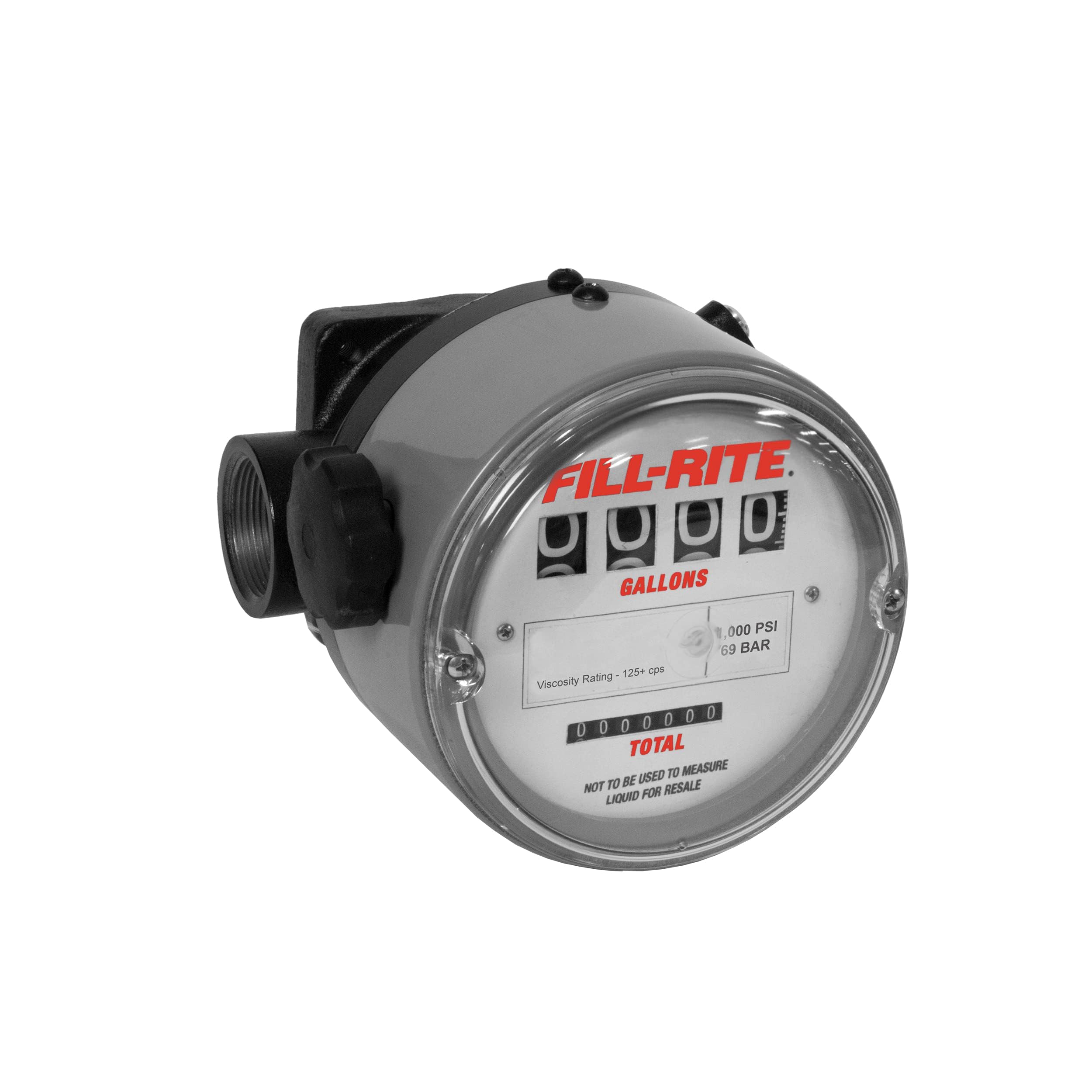 Fill-Rite TN740AN1CAA1TAI Medidores de aplicación robustos de alto flujo/alta presión, 1000 PSI, 1″ NPT, 0.4 a 10 GPM