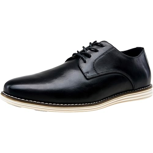 Vostey Men's Casual Dress Shoes Oxford Shoes Business Dress Dress Shoes for Men