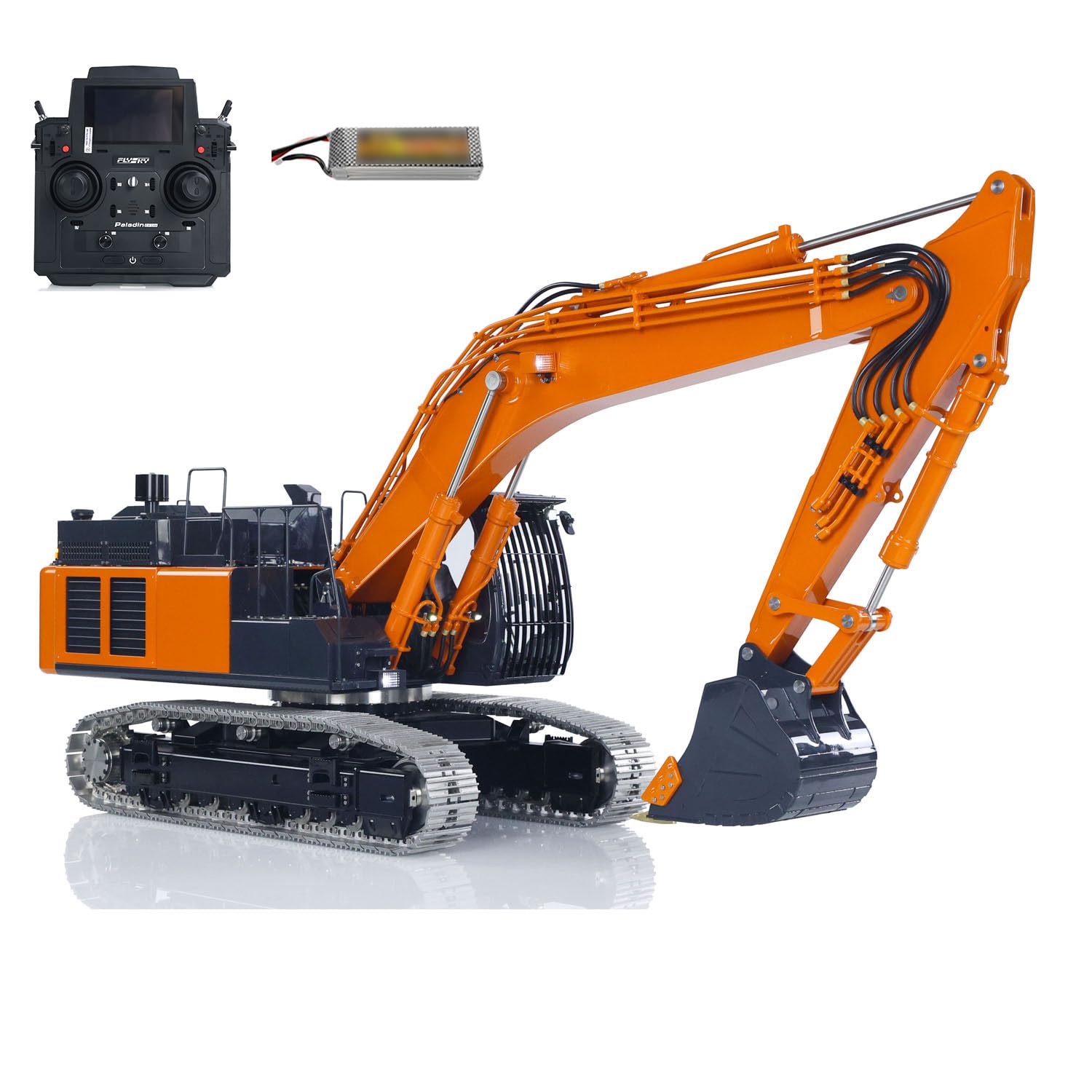 Amazon.com: TOUCAN RC HOBBY 90% Metal 1/14 LESU RC Hydraulic