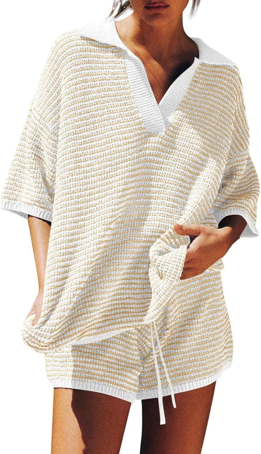Womens Fashion Casual Sweater Three Piece Set main image 0