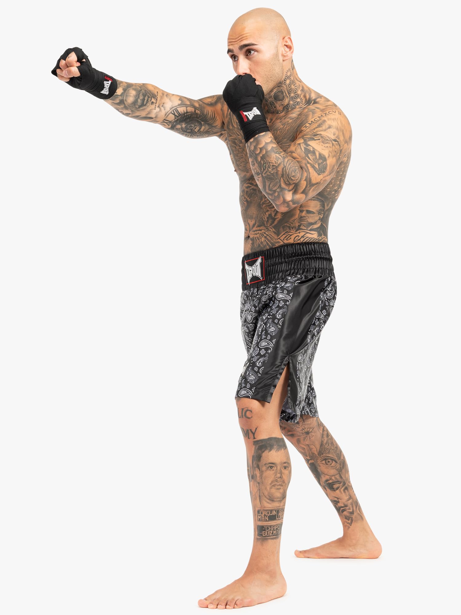 Tapout Pantaloni da boxe Moreno da uomo