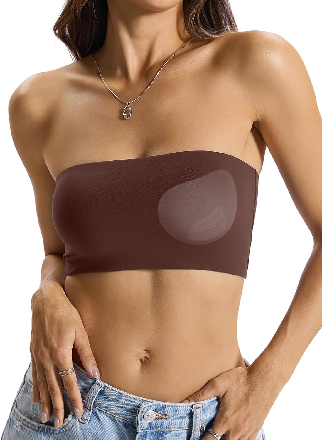 EasyGala Womens Padded Double Lined Tank Top Bandeau Strapless Tube Tops Crop Backless Shirts Sexy Going Out Tops 2026