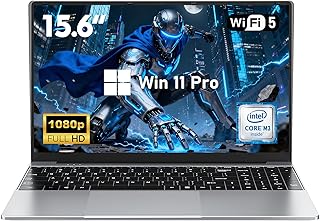 NIAKUN Laptop, Window 11 Pro Laptop Computer 2026, 15.6 Inch Lap Top, 16GB RAM 256GB SSD PC, M3-6Y30 Processor 2.2Ghz, 15.6