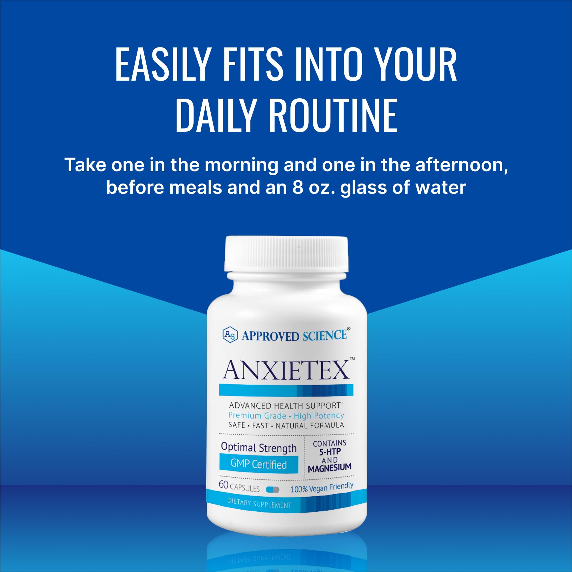 Amazon.com: Approved Science Anxietex - Calm and Relaxation - L