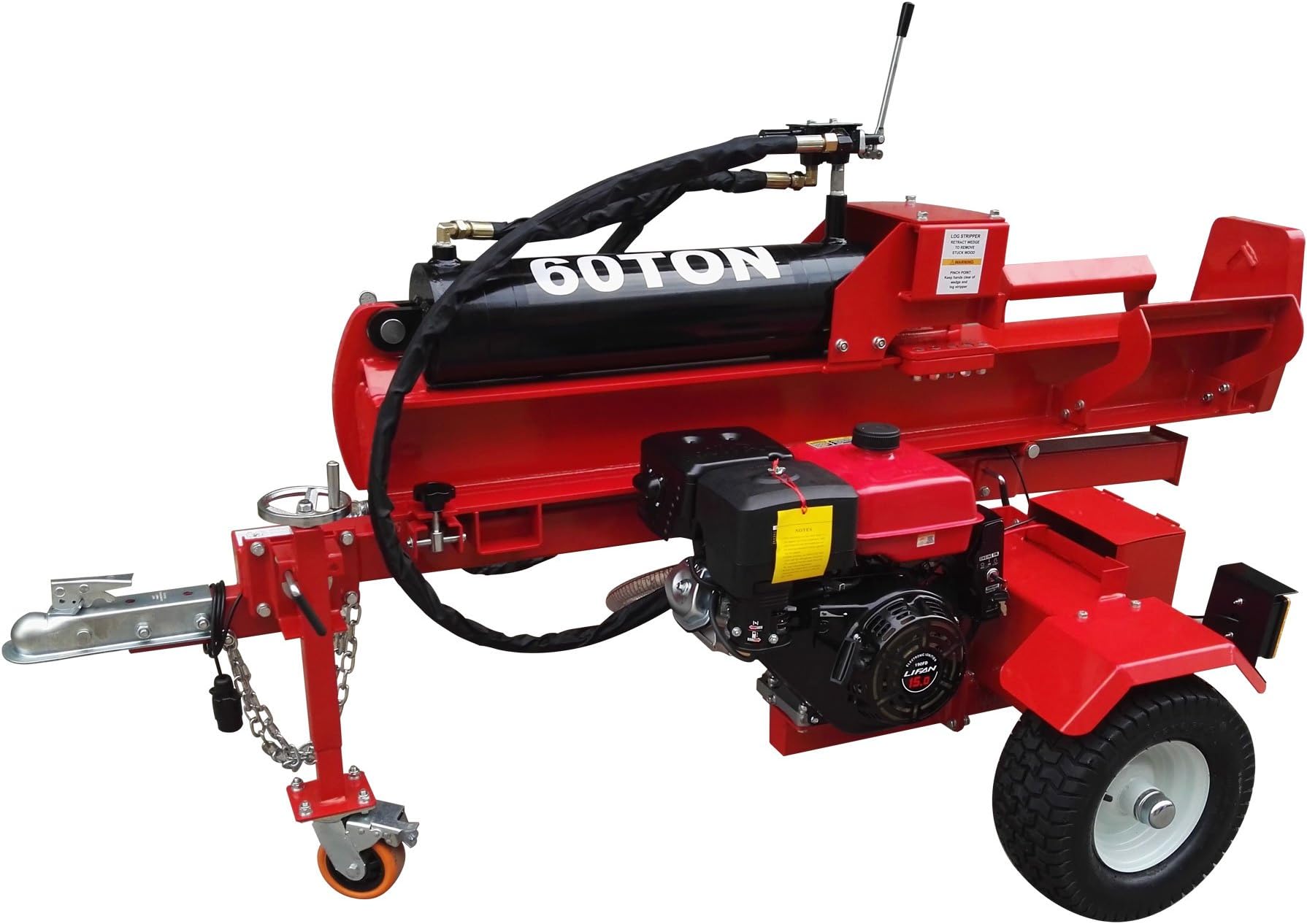 60 Ton Log Splitter Commercial Grade Wood Splitter LS60T-610MM