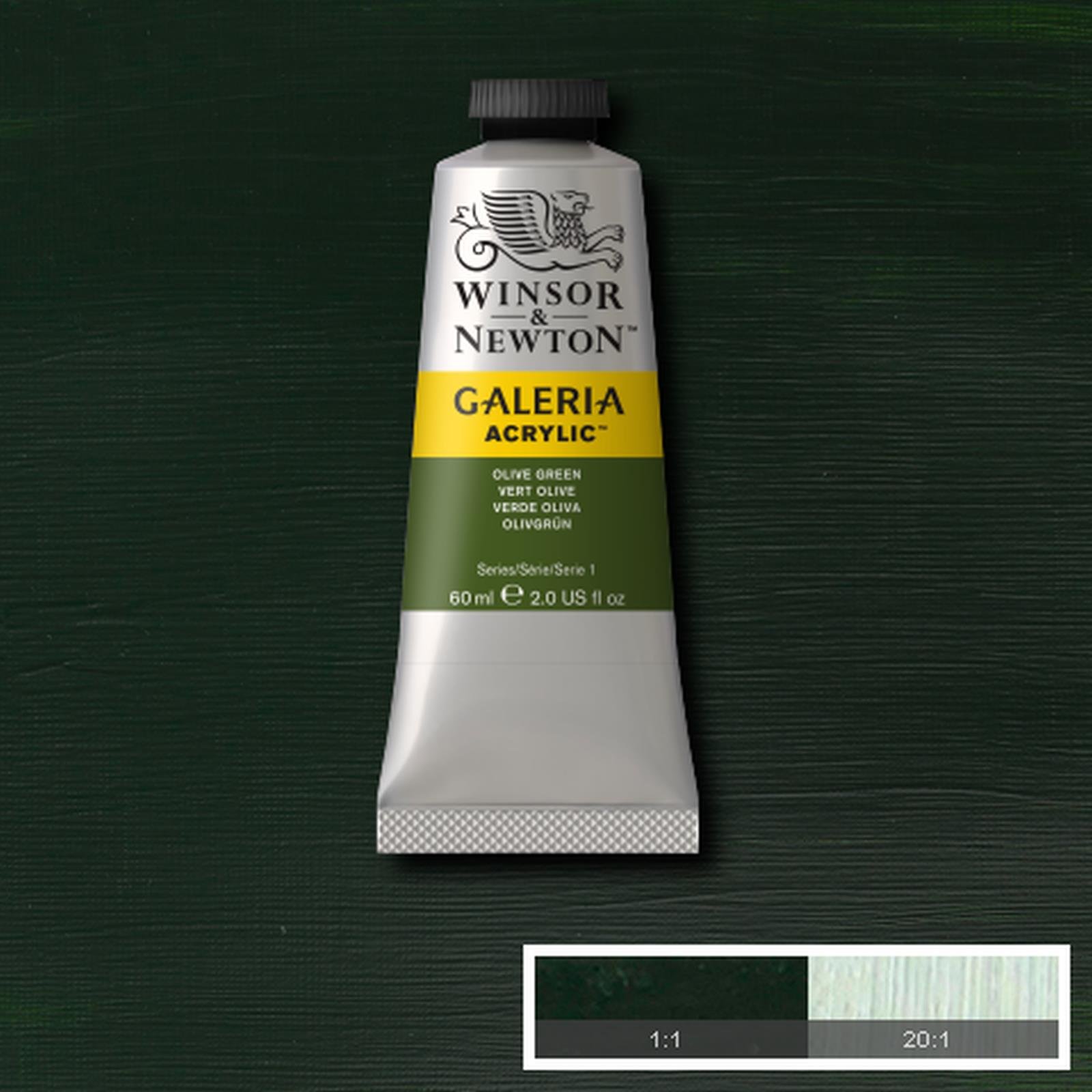 Winsor & Newton Galería - Pintura Acrílica , 60 ml, Amarillo (Yellow Ochre) — view 138