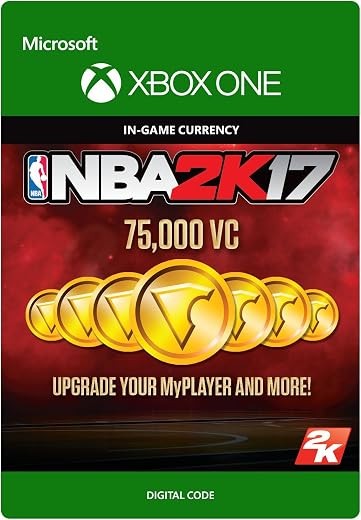 NBA 2K17: 75,000 VC [Xbox One - Download Code]