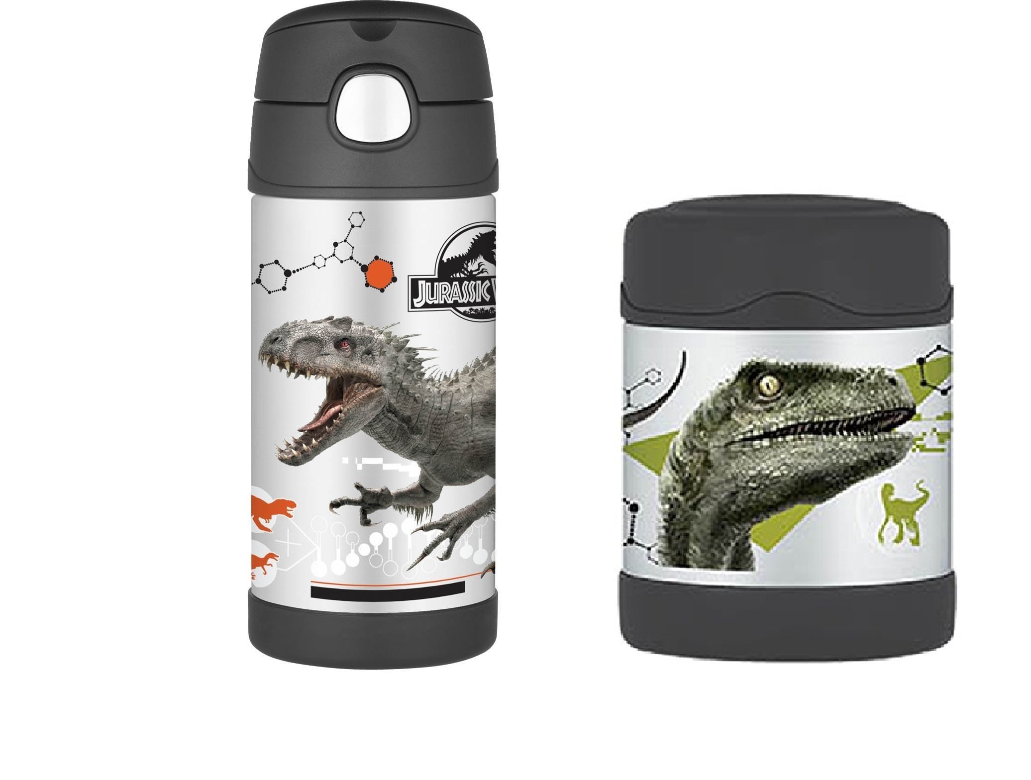 Jurassic World Funtainer Thermos Bottle And Food Jar Desertcart