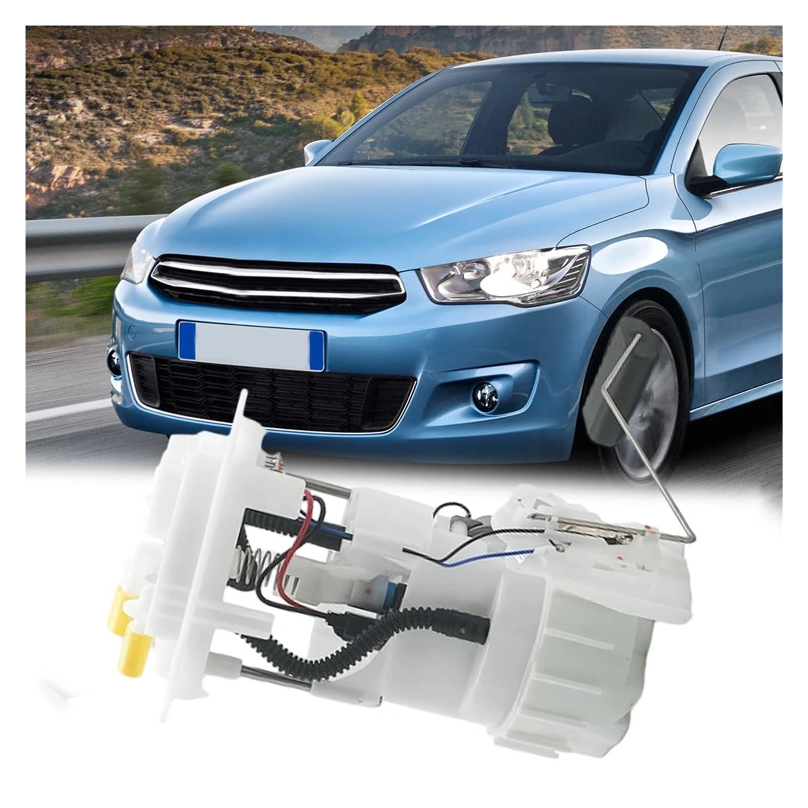 Shuogoufeng Store Piezas de la bomba de combustible. Conjunto de bomba de combustible compatible con Peugeot 208. Bomba de combustible 9674467780, 7507323, 70255252, 702552520, 65958077.