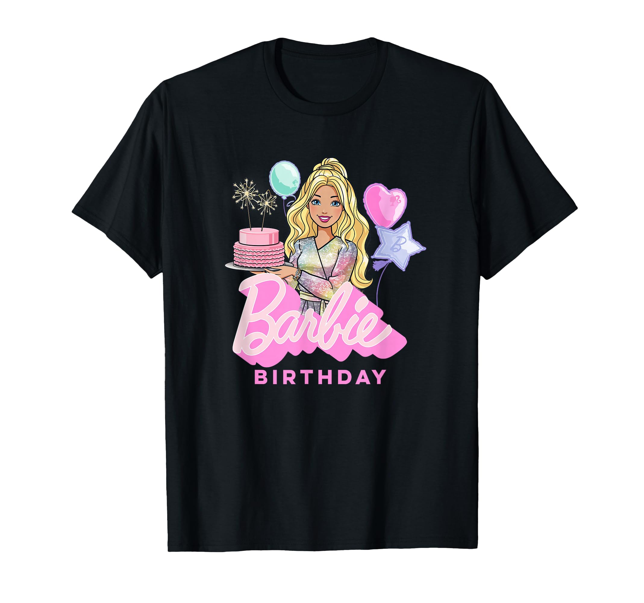 Barbie Birthday Happy Birthday T-Shirt Tee for Women Men Boys and Girls